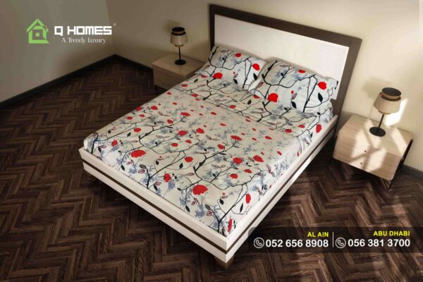 Cotton Touch Printed Fitted Sheet