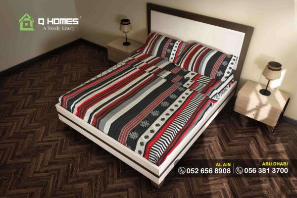 Cotton Touch Printed Fitted Sheet