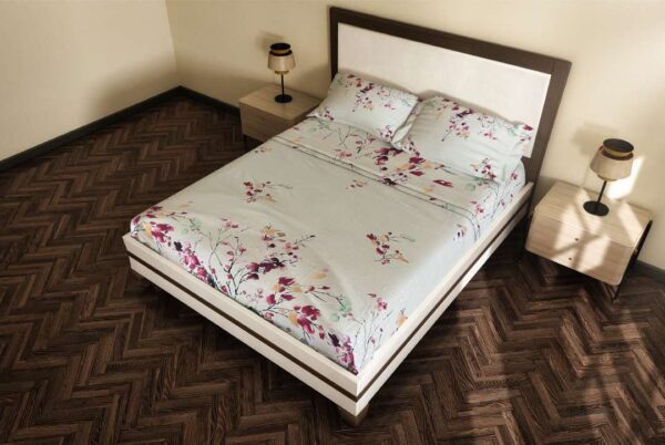 Cotton Touch Printed Fitted Sheet