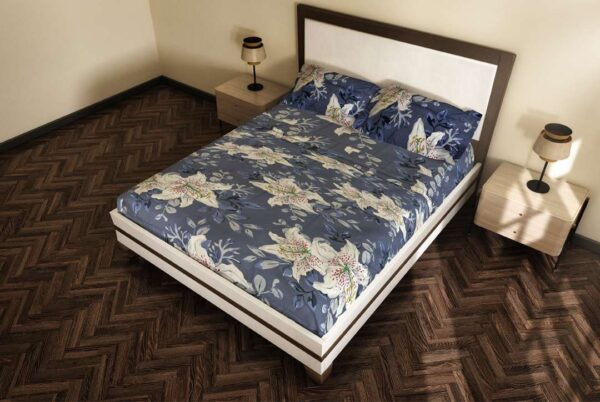 Cotton Touch Printed Fitted Sheet