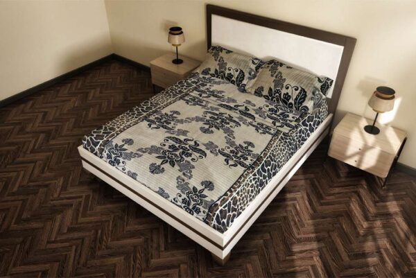 Cotton Touch Printed Fitted Sheet