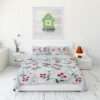 Q Homes Microfiber Super King Comforter 4Pcs Set