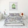 Q Homes Microfiber Super King Comforter 4Pcs Set