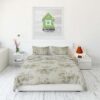 Q Homes Microfiber Super King Comforter 4Pcs Set