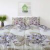 Q Homes Microfiber Super King Comforter 4Pcs Set - Image 2