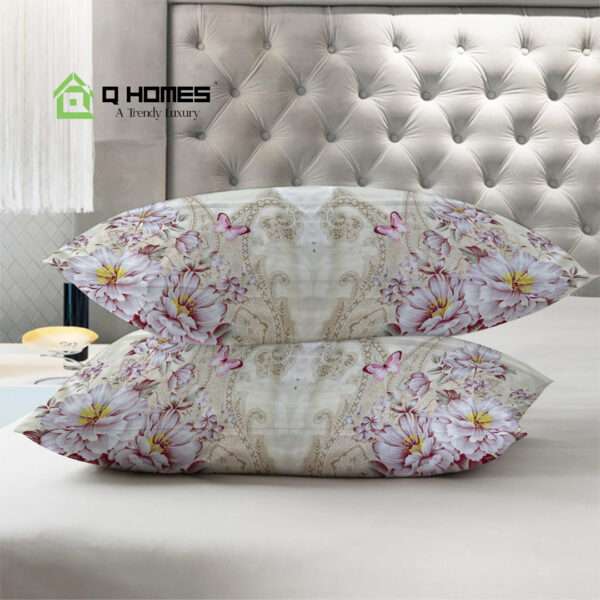 Q Homes Microfiber Super King Comforter 4Pcs Set - Image 3