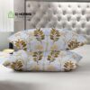 Q Homes Microfiber Super King Comforter 4Pcs Set - Image 3