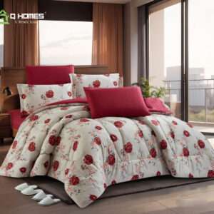 Printed Soft Comforter 10 Pcs Set