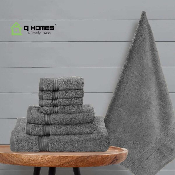 Cotton Pakistan Towels-Dark Gray