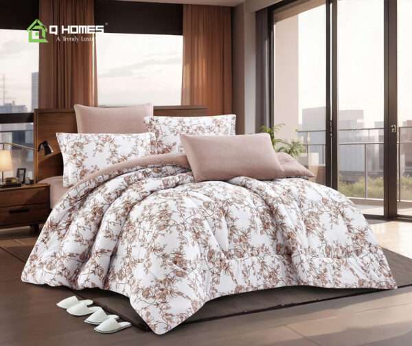 Printed Soft Comforter 10 Pcs Set