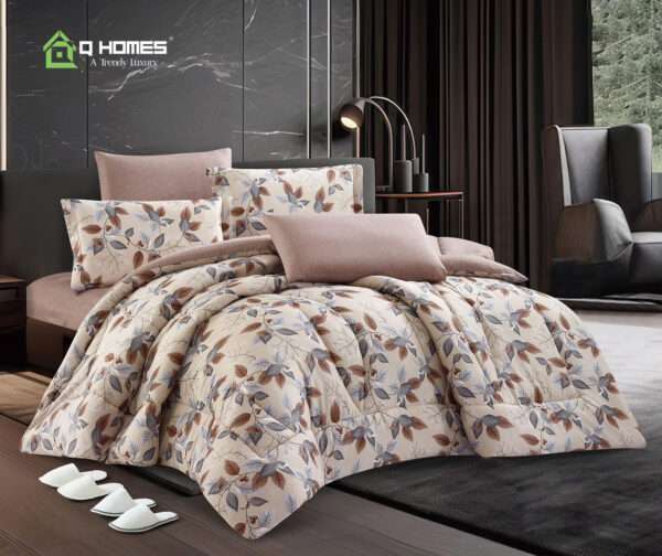 Printed Soft Comforter 10 Pcs Set