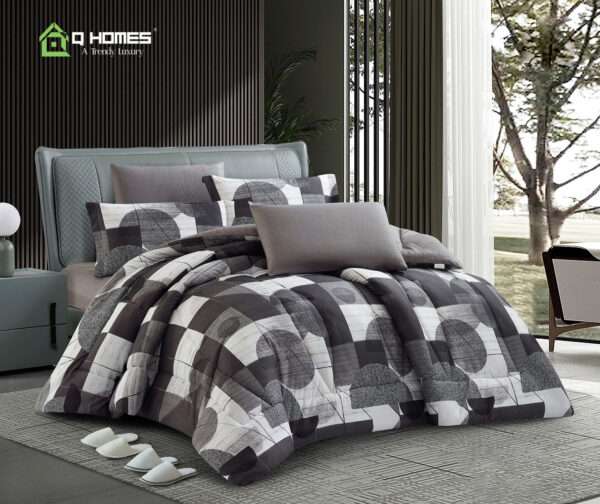Printed Soft Comforter 10 Pcs Set