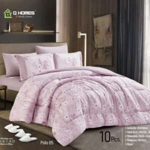 Printed Soft Comforter 10 Pcs Set