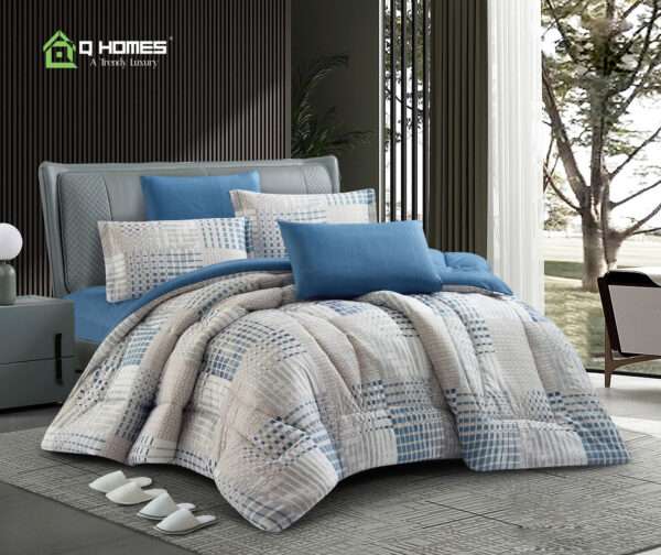 Printed Soft Comforter 10 Pcs Set