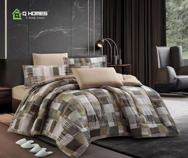 Printed Soft Comforter 10 Pcs Set