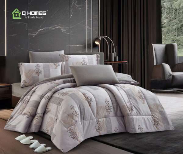 Printed Soft Comforter 10 Pcs Set
