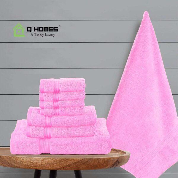 Cotton Pakistan Towels - L-Pink