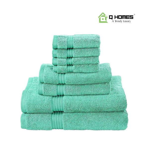 Cotton Pakistan Towels-Mint - Image 2