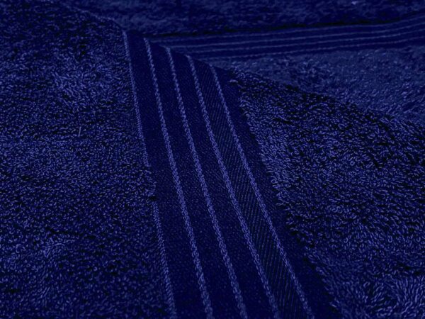Cotton Pakistan Towels - D Blue - Image 3