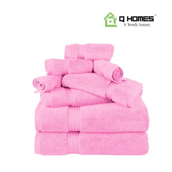 Cotton Pakistan Towels - L-Pink - Image 2