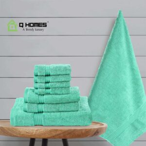 Cotton Pakistan Towels-Mint