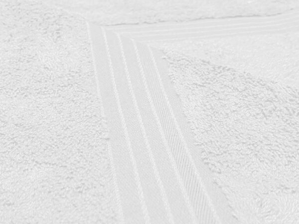 Cotton Pakistan Towels- White - Image 3