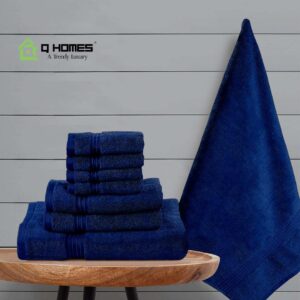 Cotton Pakistan Towels - D Blue