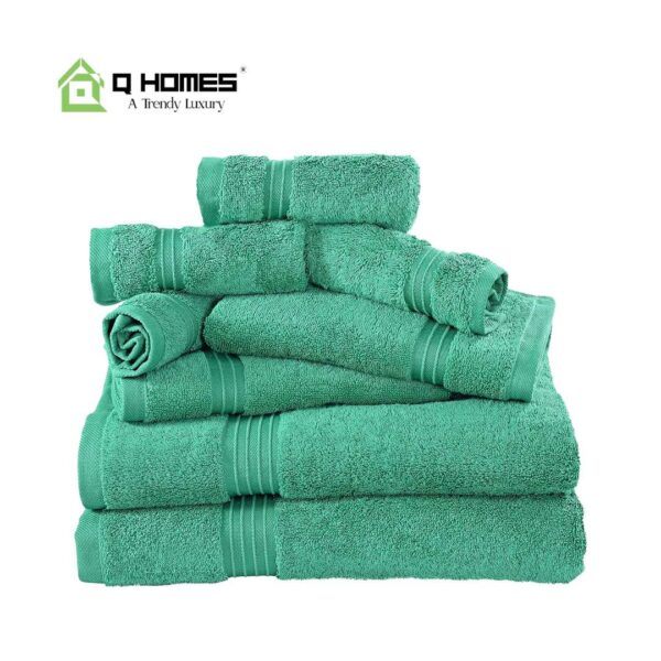 Cotton Pakistan Towels-Mint - Image 3