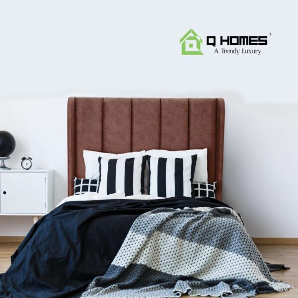 Head Board & Base - QF 202 - Brown