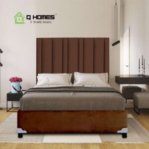 Head Board & Base - QF 214 - Camel
