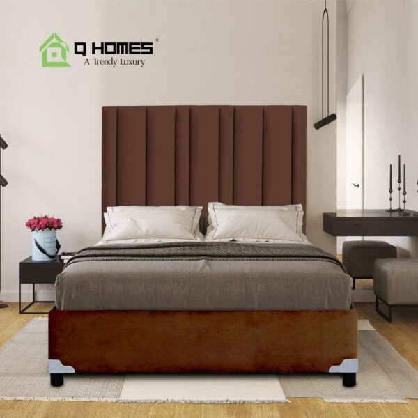 Head Board & Base - QF 214 - Camel